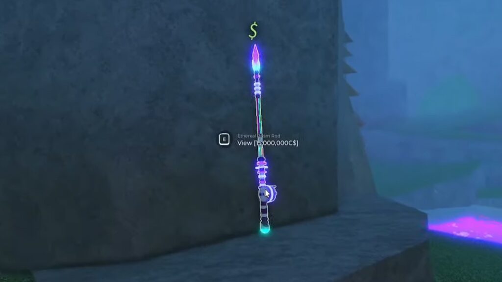 All Brand New Rods in Fisch’s Mariana’s Veil Update! Ethereal Prism Rod