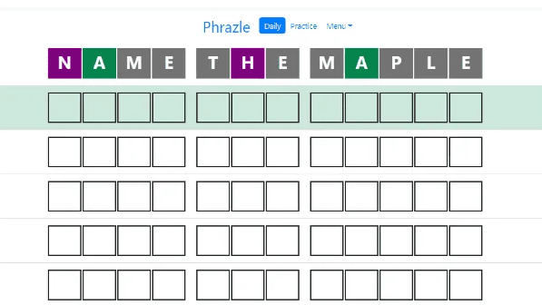 Phrazle Hints & Answers