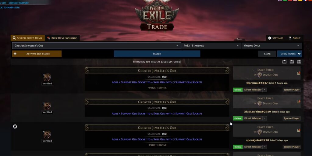 How to Get Greater Jeweller’s Orbs in PoE 2