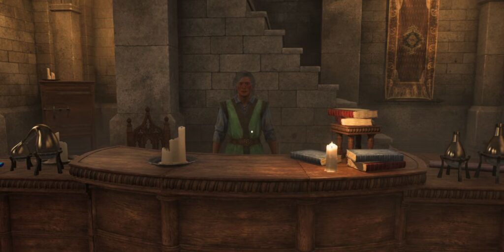 Spell Merchant in Oblivion Remastered