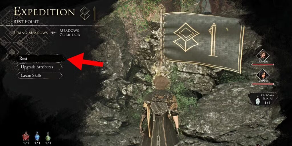 Flag Rest Feature