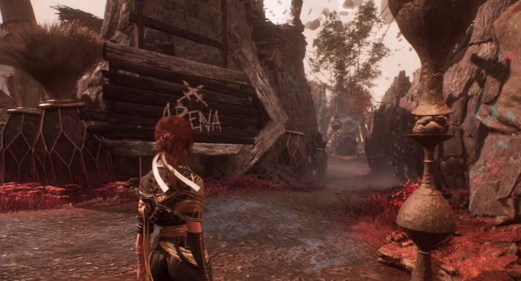 Gestral Village Path to the Gestral Kid in Clair Obscure: Expedition 33