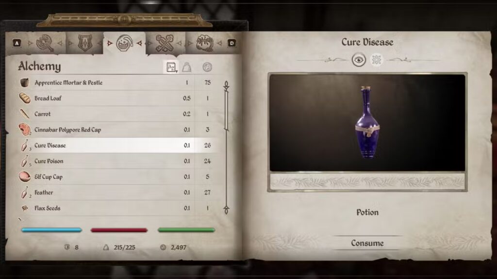How to Craft Cure Disease Potions