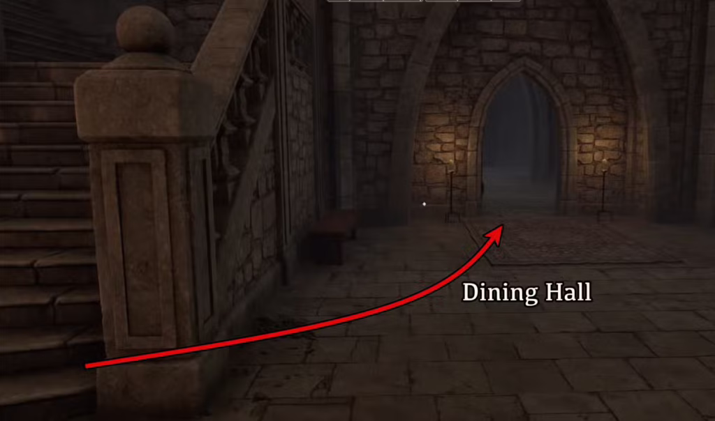 Canvas Dining Hall Path