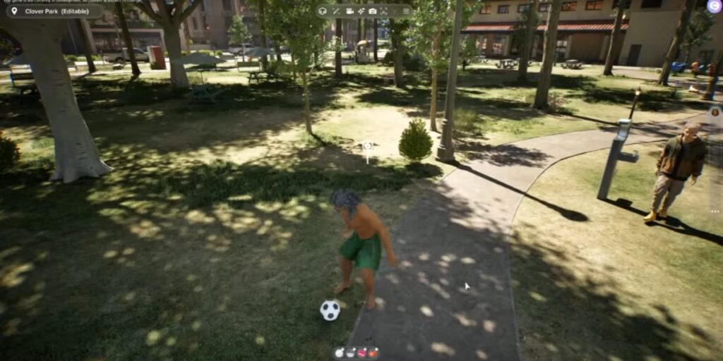 Playing Football in InZoi