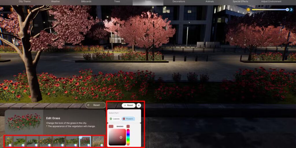 Screenshot of Grass in InZoi