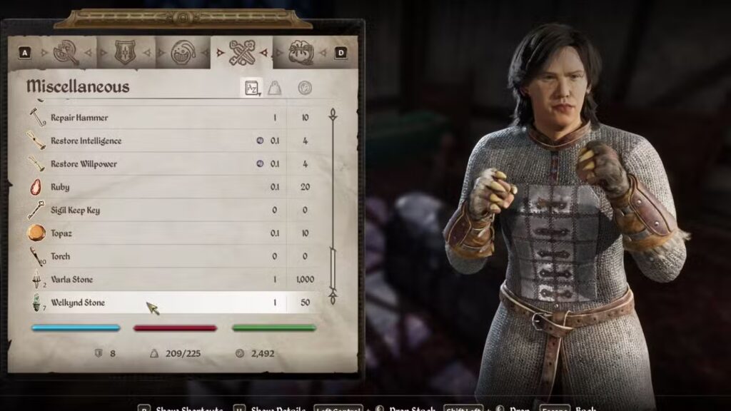 Welkynd Stones in Oblivion Remastered