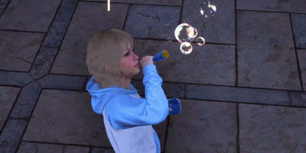 InZoi How to Blow Bubbles
