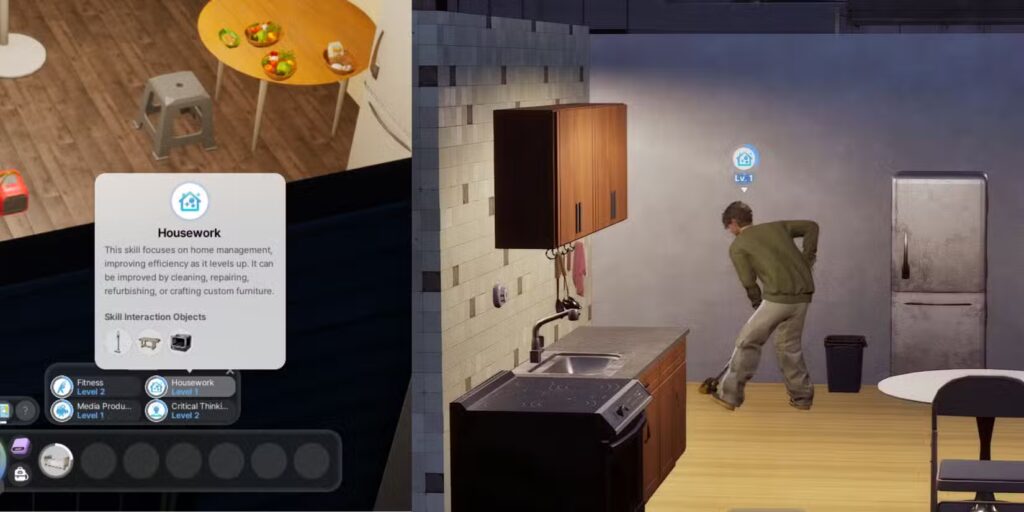 InZoi Housework Skills