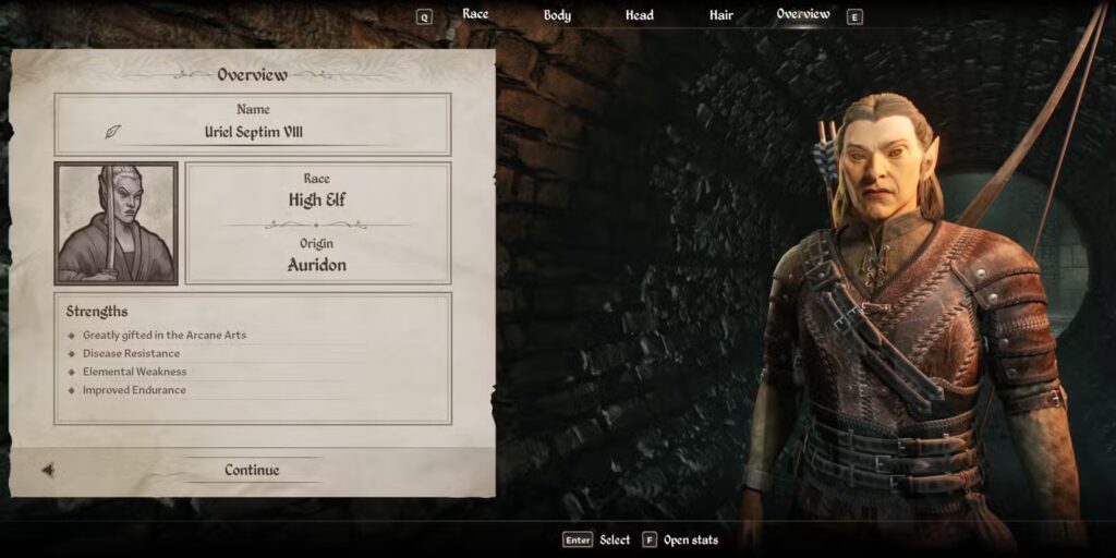 High Elf Best Race for Pure Mage Builds