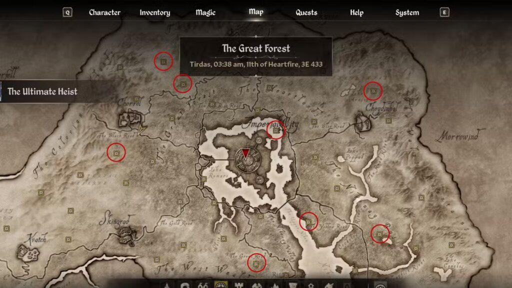 Ayled Statue Location in Oblivion Remastered