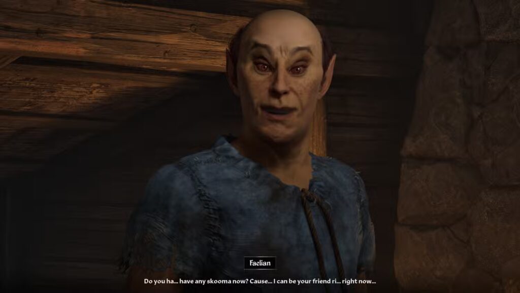 Find Skooma For Faelian