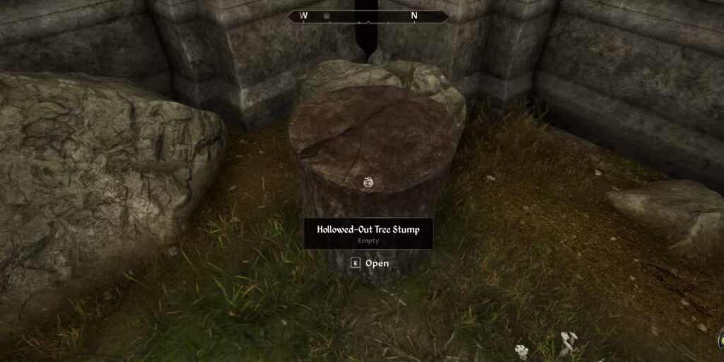 The Hidden Hollow Tree Stump (Imperial City)