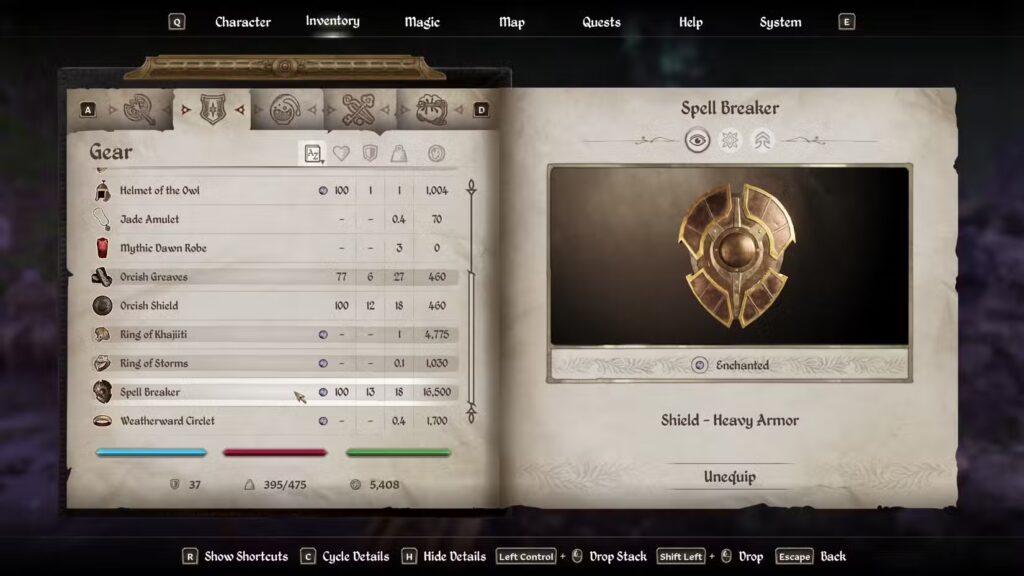 Spell Breaker Shield