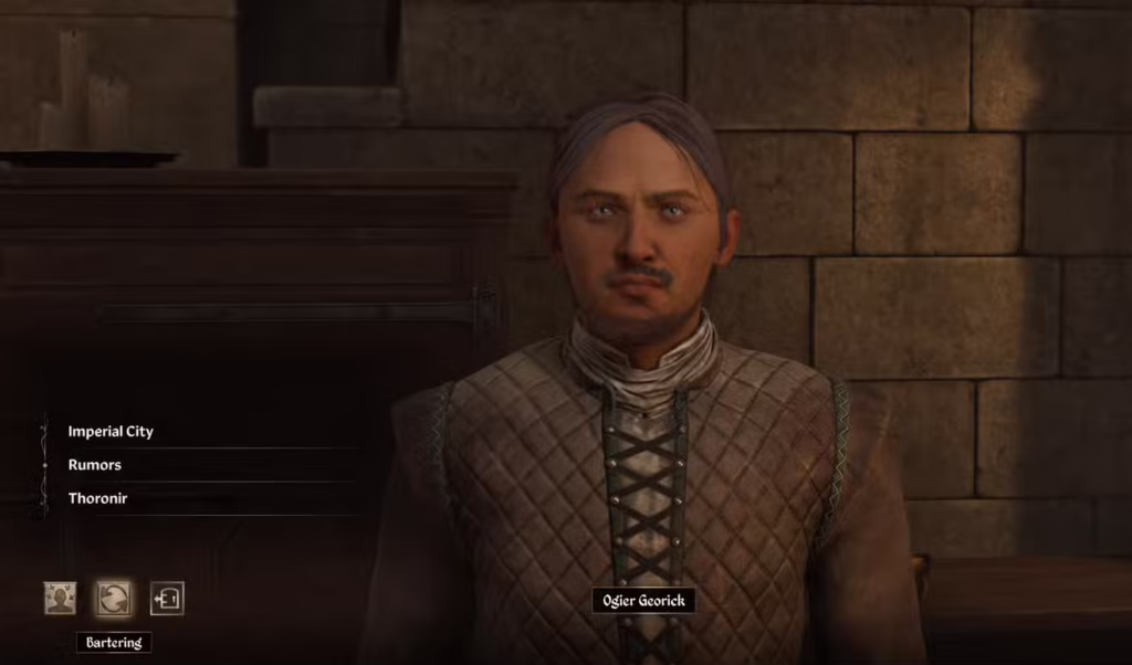 Ogier Georick in Oblivion Remastered