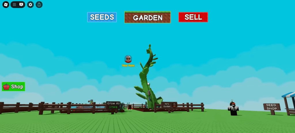 Beanstalk Seed in Grow a Garden