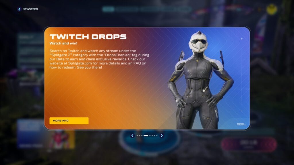 Splitgate 2 Twitch Drops