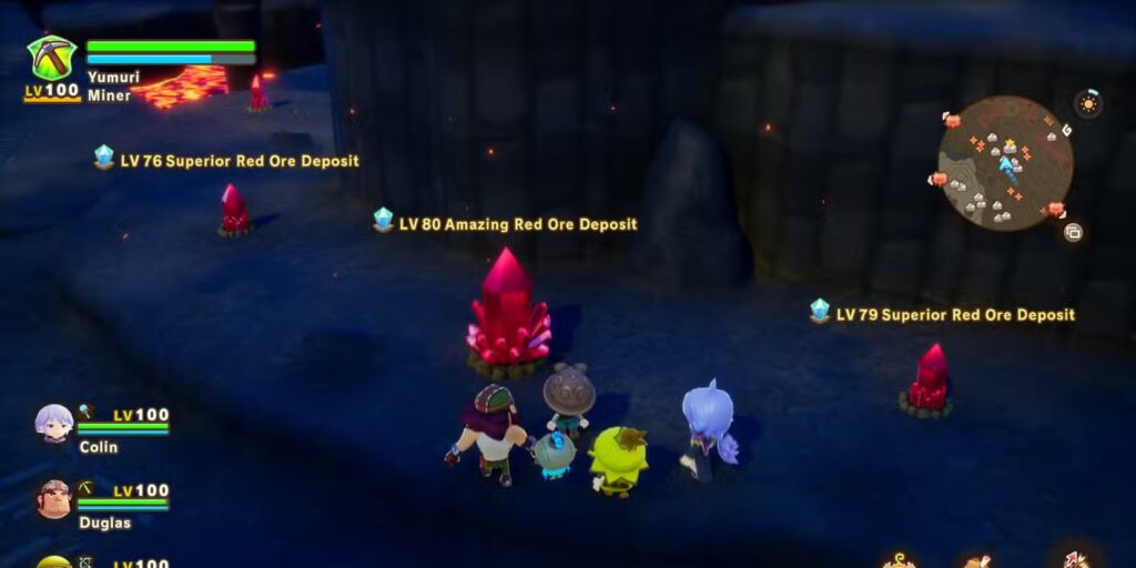 Amazing Red Ore in Fantasy Life i