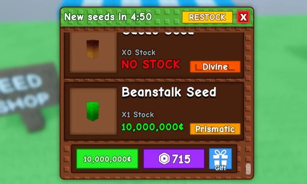 How to Get the Beanstalk Seed
