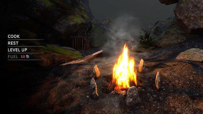 How to Place and Upgrade a Bonfire in Tainted Grail: The Fall of Avalon