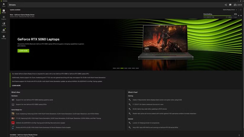 Elden Ring Nightreign Check Graphic Drivers Card Drivers Nvidia