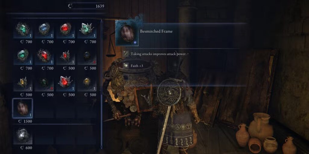 Elden Ring Nightreign Revenant Class Besmirched Frame Small Jar Bazaar