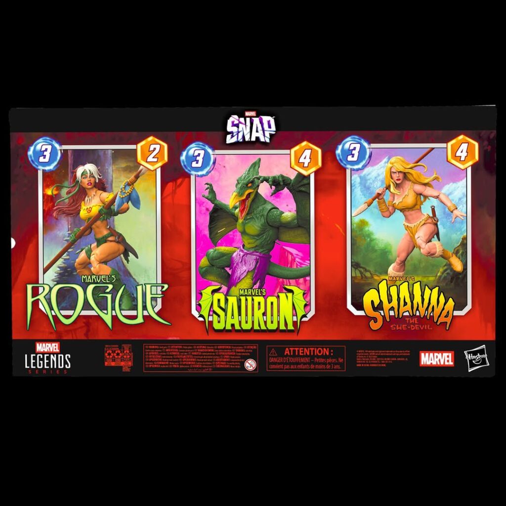 Hasbro Unveils SDCC 2025 Exclusive Marvel Legends Savage Land 3-Pack