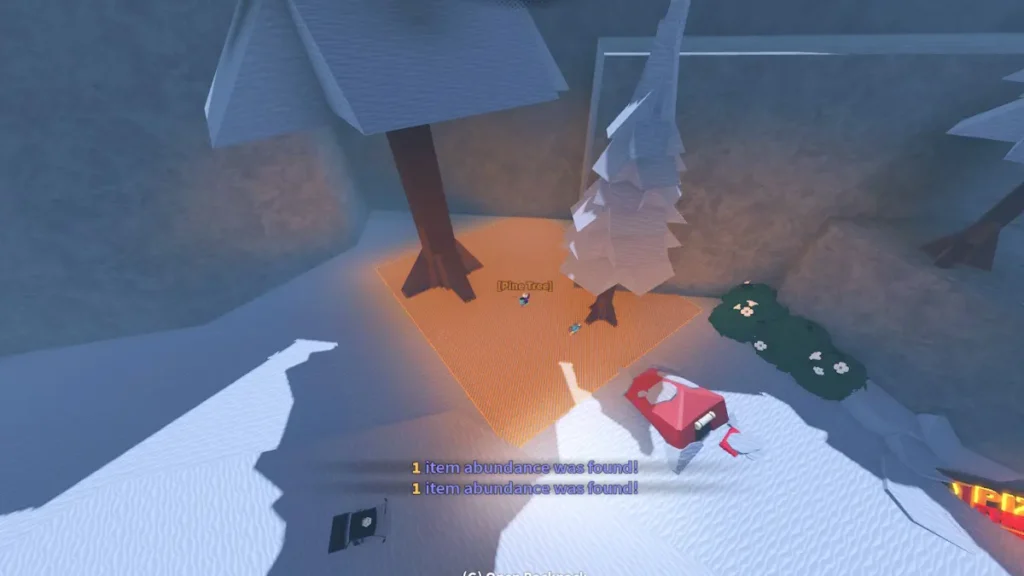 Pine Tree Farm in Dig Roblox