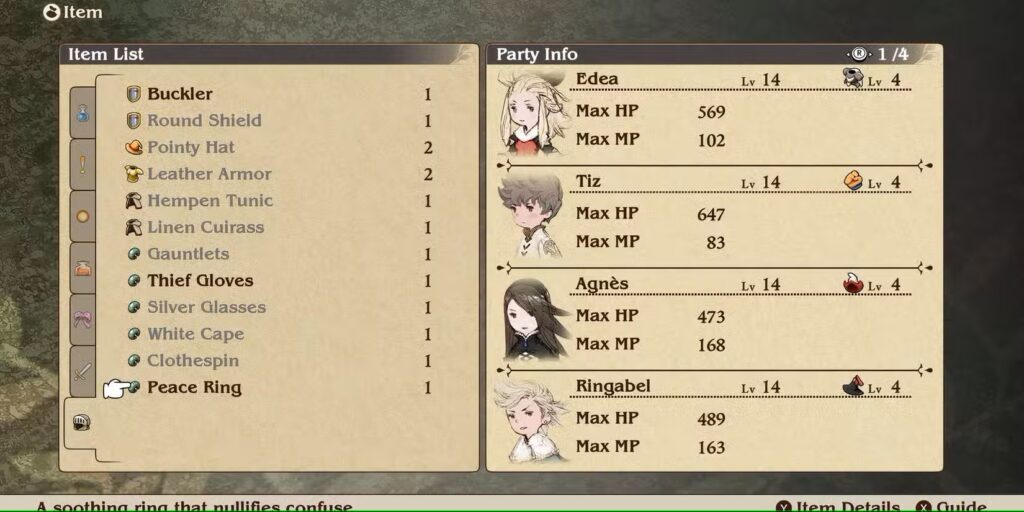 How to Cure Status Ailments in Bravely Default Flying Fairy HD