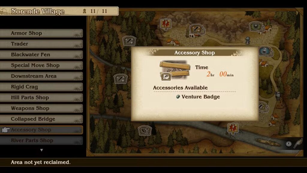 Accessory Shop (Unlock: Clear Blackwater Fen)