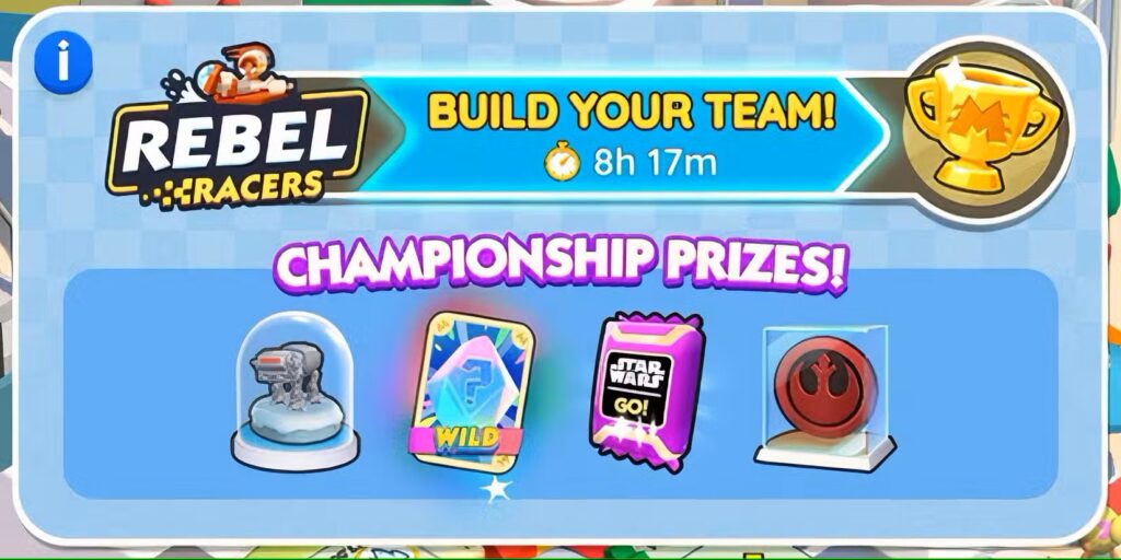 Rebel Racers Monopoly Go
