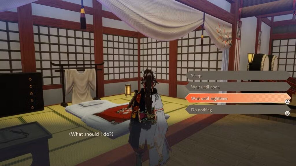 Use the Bed at the Dragon Shrine to Skip Time