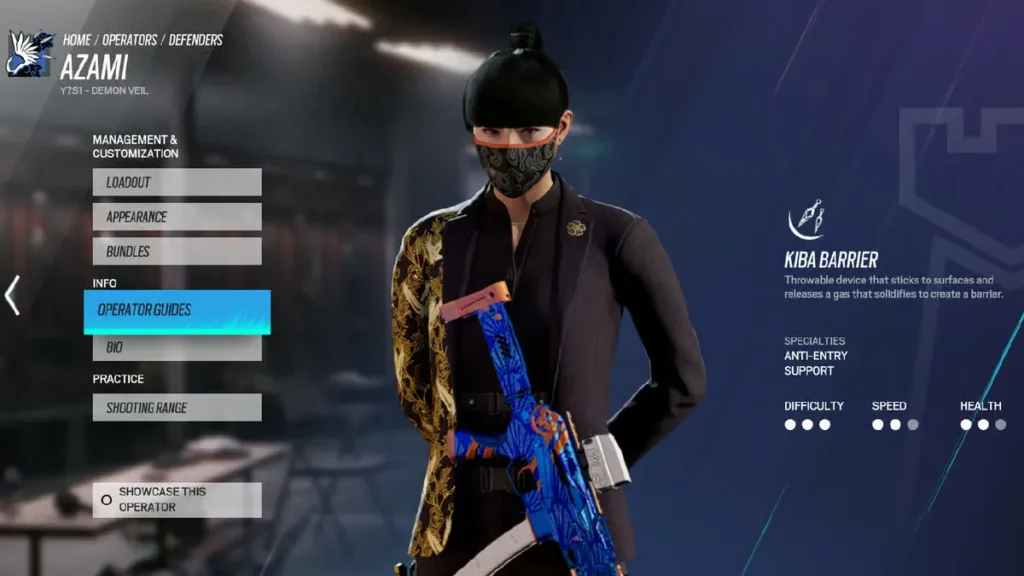 Azami Rainbow Six Siege Year 10 Season 2 Tier List