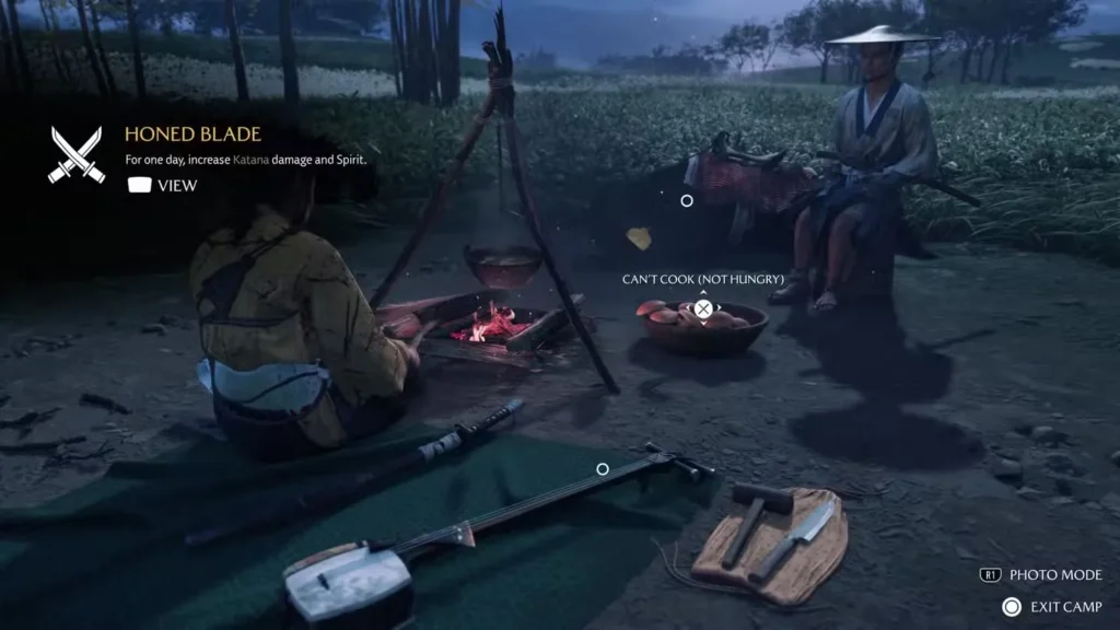 Speaking to NPCS in Ghost of Yotei